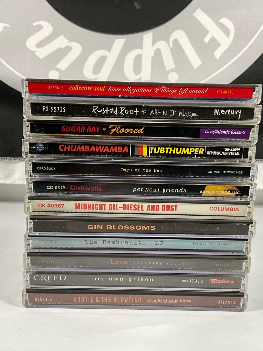12 CD Rock / Alt Rock Lot - Live, Sugar Ray, Creed, Etc.